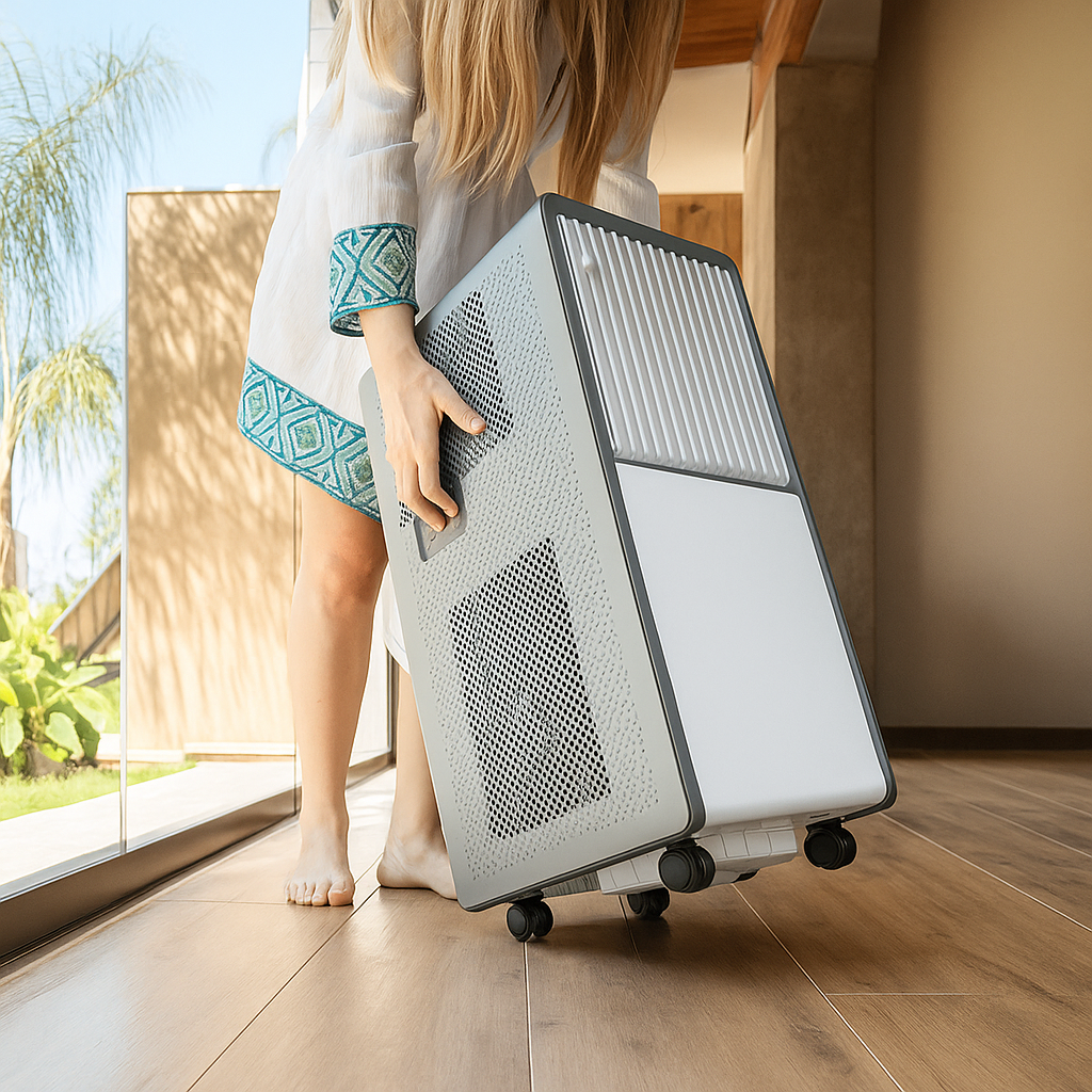 ForceClima 12850 Airce Acondicionado portátil con bomba de calor